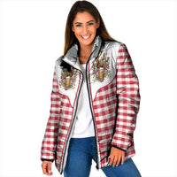 Oktoberfest Padded Jacket Country Cowboy Style Red Version