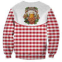 Oktoberfest Sweatshirt Country Cowboy Style Red Version