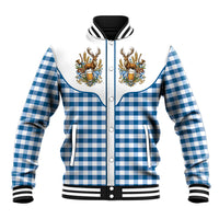 Oktoberfest Baseball Jacket Country Cowboy Style Blue Version