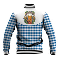 Oktoberfest Baseball Jacket Country Cowboy Style Blue Version
