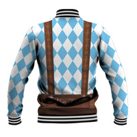 Personalized Lederhosen Oktoberfest Costume Baseball Jacket