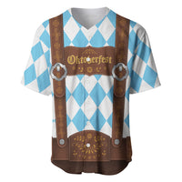 Personalized Lederhosen Oktoberfest Costume Baseball Jersey