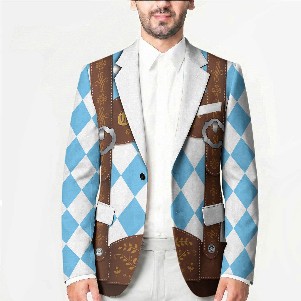 Personalized Lederhosen Oktoberfest Costume Blazer