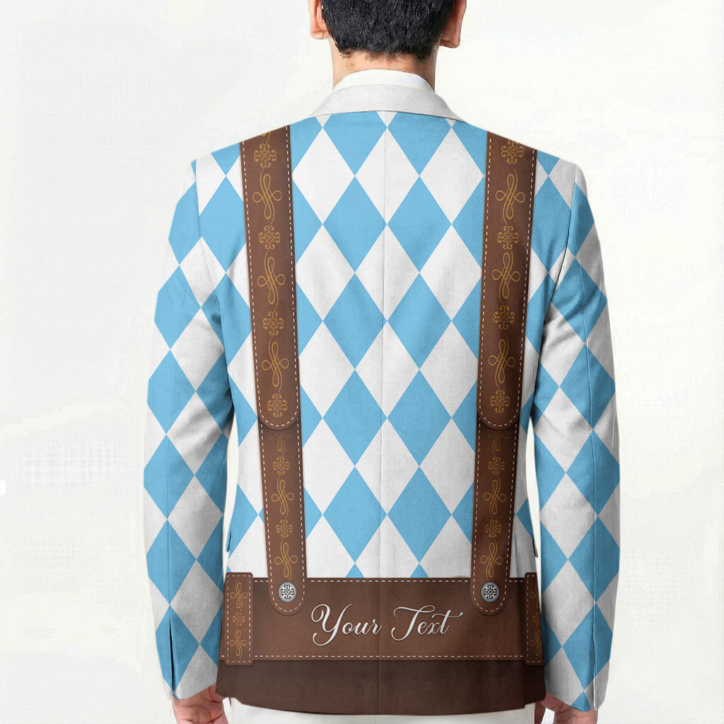 Personalized Lederhosen Oktoberfest Costume Blazer