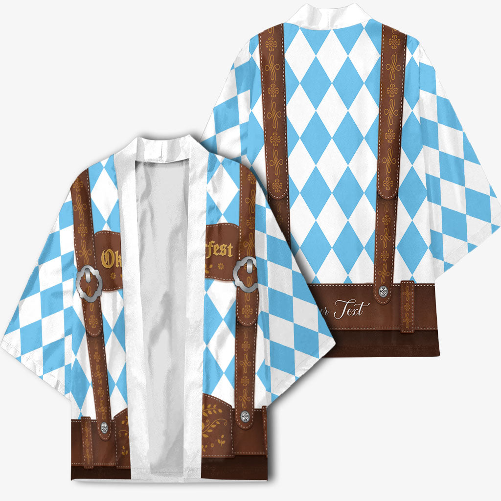 Personalized Lederhosen Oktoberfest Costume Kimono