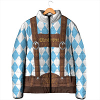 Personalized Lederhosen Oktoberfest Costume Padded Jacket