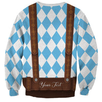 Personalized Lederhosen Oktoberfest Costume Sweatshirt