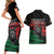 Happy Kenya Mashujaa Day Couples Matching Short Sleeve Bodycon Dress and Hawaiian Shirt Honour Our Heroes, Heroines