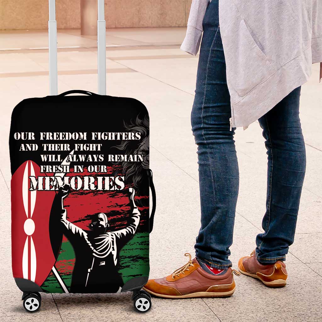 Happy Kenya Mashujaa Day Luggage Cover Honour Our Heroes, Heroines LT05 - Wonder Print Shop