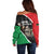 Happy Libya Independence Day Off Shoulder Sweater Libya In My Heart LT05 - Wonder Print Shop