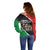 Happy Libya Independence Day Off Shoulder Sweater Libya In My Heart LT05 - Wonder Print Shop