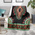 Libya Barbary Lion Blanket Dashiki Simple Style