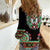 Libya Barbary Lion Women Casual Shirt Dashiki Simple Style