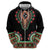 Libya Barbary Lion Zip Hoodie Dashiki Simple Style LT05 - Wonder Print Shop