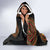 Kwanzaa Kinara Candles Hooded Blanket African Tribal Pattern