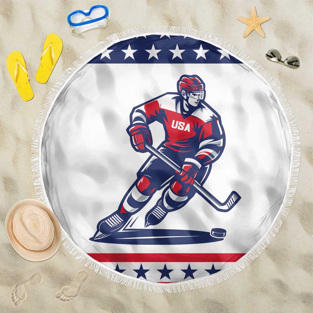 United States Hockey Beach Blanket Go Champions USA