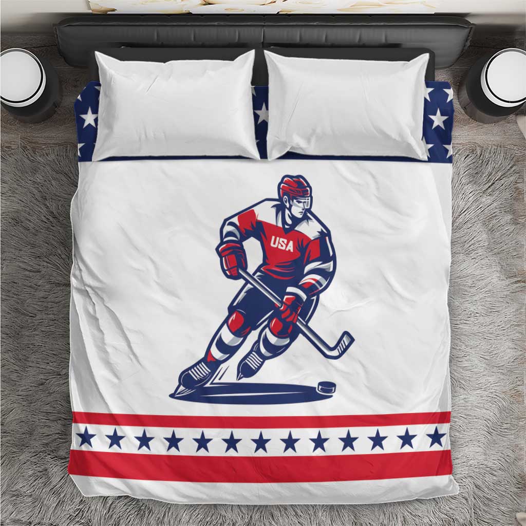 United States Hockey Bedding Set Go Champions USA