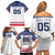 Custom United States Hockey Family Matching Off Shoulder Short Dress and Hawaiian Shirt Go Champions USA