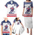 Custom United States Hockey Family Matching Puletasi and Hawaiian Shirt Go Champions USA