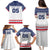 Custom United States Hockey Family Matching Puletasi and Hawaiian Shirt Go Champions USA