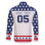 Custom United States Hockey Family Matching Short Sleeve Bodycon Dress and Hawaiian Shirt Go Champions USA