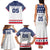 Custom United States Hockey Family Matching Tank Maxi Dress and Hawaiian Shirt Go Champions USA