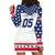 Custom United States Hockey Hoodie Dress Go Champions USA