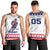 Custom United States Hockey Men Tank Top Go Champions USA