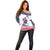 Custom United States Hockey Off Shoulder Sweater Go Champions USA