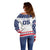 Custom United States Hockey Off Shoulder Sweater Go Champions USA