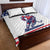 United States Hockey Quilt Bed Set Go Champions USA