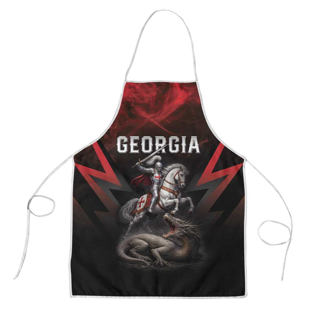 Georgia Coat Of Arms Apron Saint George And The Dragon