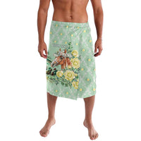 Personalized Kentucky Horse Racing Lavalava Rose Diamond Pattern Mint