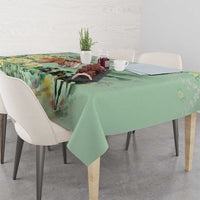 Kentucky Horse Racing Tablecloth Rose Diamond Pattern Mint