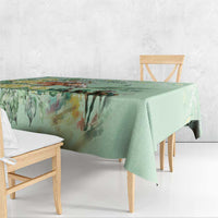 Kentucky Horse Racing Tablecloth Rose Diamond Pattern Mint