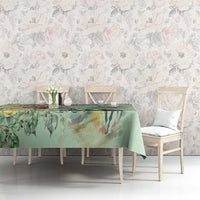 Kentucky Horse Racing Tablecloth Rose Diamond Pattern Mint