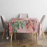 Kentucky Horse Racing Tablecloth Rose Diamond Pattern Pink