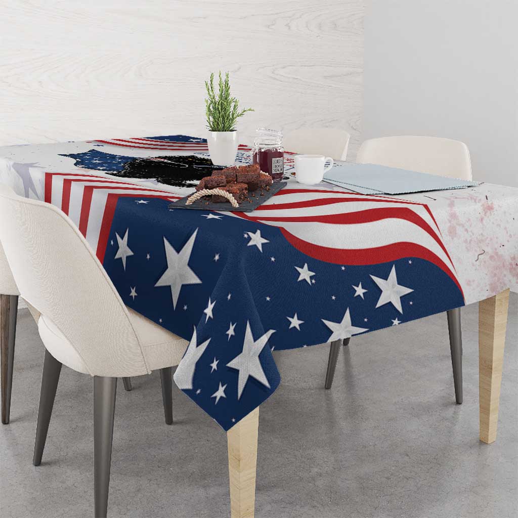 Funny Cat No Kings Tablecloth Rejecting Kings Since 1776 - Wonder Print Shop