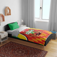 Guyana Cricket Bedding Set Amazon Warriors Glorious Victory - Wonder Print Shop