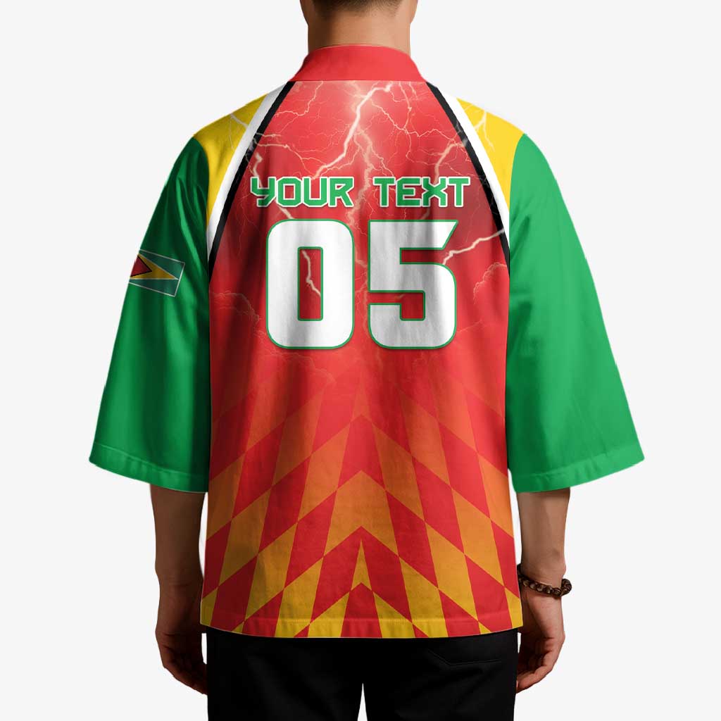 Custom Guyana Cricket Kimono Amazon Warriors Glorious Victory - Wonder Print Shop