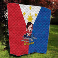 Philippines Filipinos Quilt Jose Rizal Flag Style