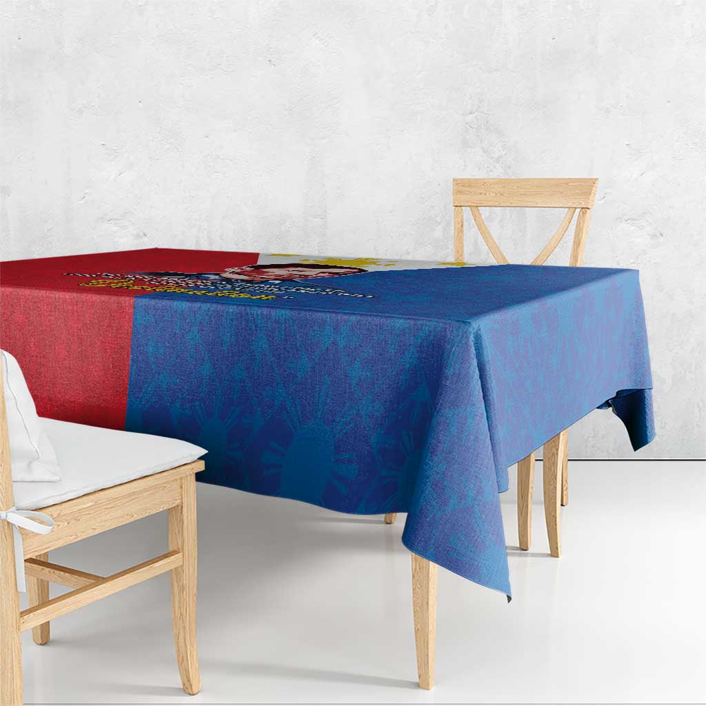 Philippines Filipinos Tablecloth Jose Rizal Flag Style