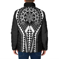 Philippines Batok Tribal Inspired Tattoo Black Padded Jacket