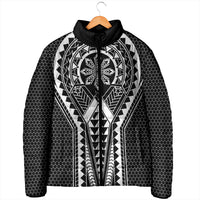 Philippines Batok Tribal Inspired Tattoo Black Padded Jacket