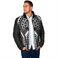 Philippines Batok Tribal Inspired Tattoo Black Padded Jacket