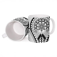 Philippines Batok Tribal Inspired Tattoo White Ceramic Mug