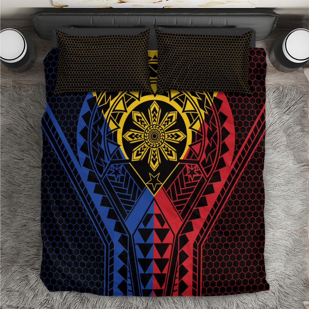 Philippines Batok Tribal Inspired Tattoo Bedding Set