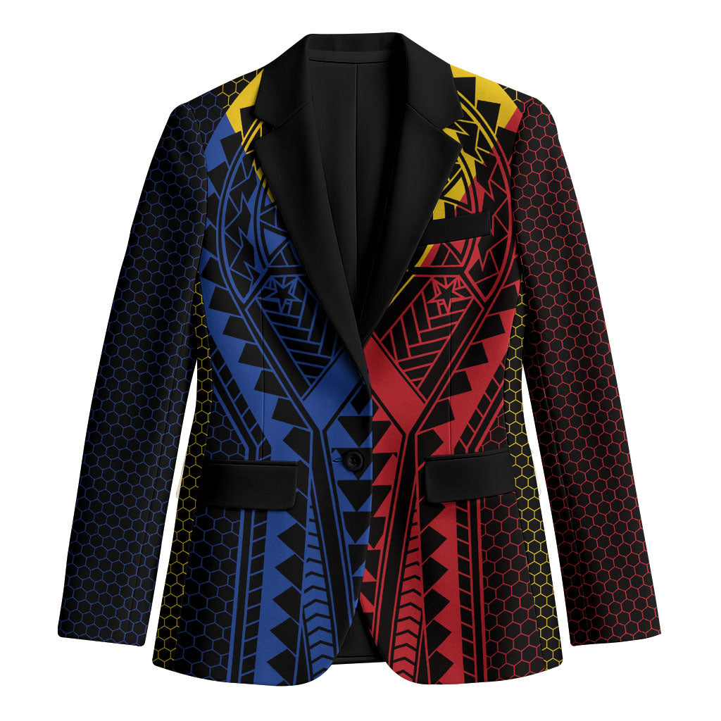 Philippines Batok Tribal Inspired Tattoo Blazer