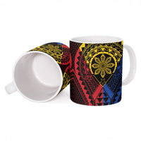 Philippines Batok Tribal Inspired Tattoo Ceramic Mug