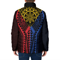 Philippines Batok Tribal Inspired Tattoo Padded Jacket